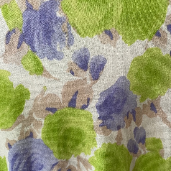 J. Crew floral Clare cardigan sweater 3/4 sleeves - Picture 4 of 5